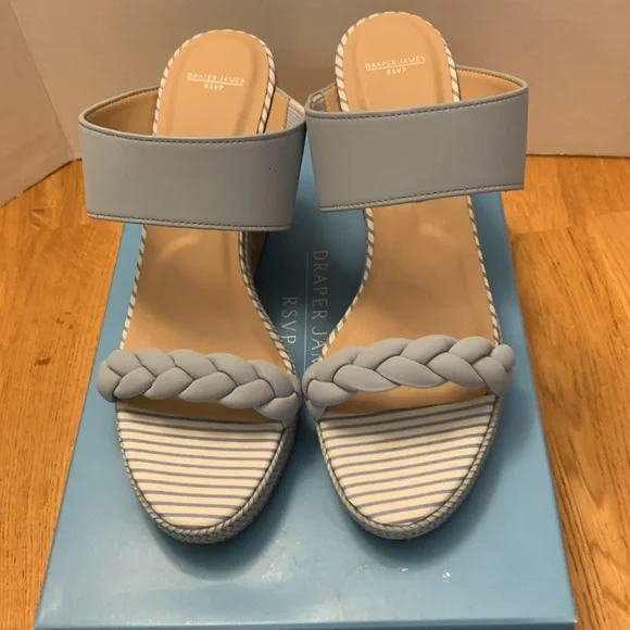 Draper James wedge sandals new in box - Picture 2 of 7